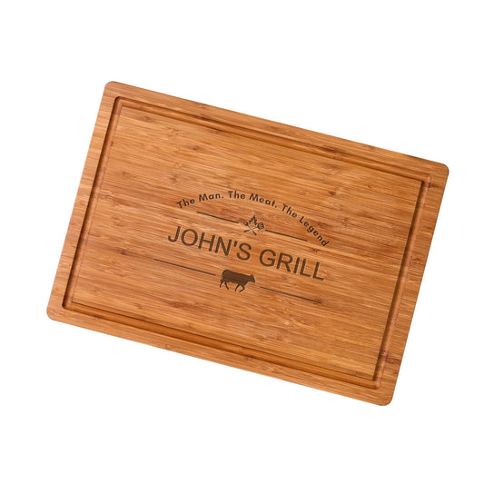Bamboo Cutting Board Personalized Thanksgiving Engraving