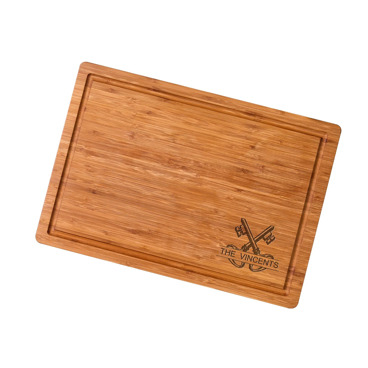 Bamboo Cutting Board Engraved Eco Friendly Housewarming Style