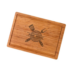 Bamboo Cutting Board Engraved Fathers Day Cooking Board