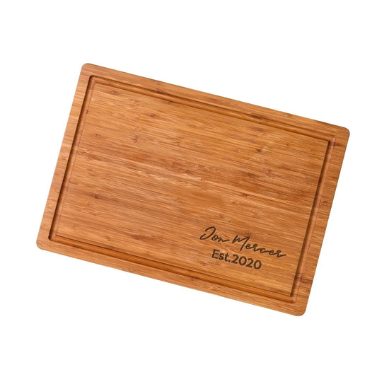 Bamboo Cutting Board Custom Teacher Name Design - cuttingboard