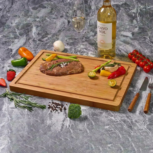 Bamboo Cutting Board Custom Thanksgiving Family Style - cuttingboard