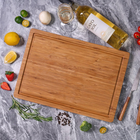 Bamboo Cutting Board Personalized Anniversary Toast Engraving - cuttingboard